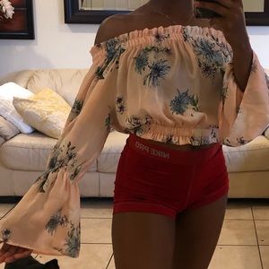 Off shoulder blouse